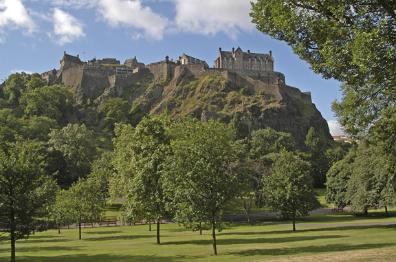 Edinburgh Castle. Photo by Dave Thomson, Heriot-Watt University